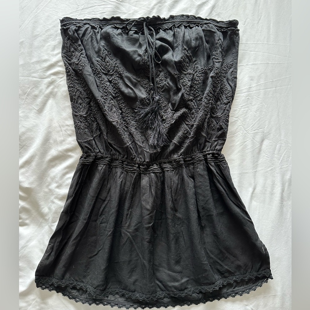 Melissa Odabash Fruley Black Staples Dress Coverup